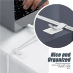 Reusable Cable Ties Fastening Wire Organizer Cord Rope Holder Self Adhesive Adjustable Cord Organizer Straps Desk Management - Image 3