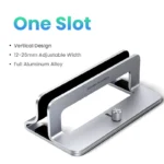 UGREEN Vertical Laptop Stand For MacBook Pro Aluminum Portable Notebook Stand Laptop Support MacBook Air Pro Tablet Phone Stand - Image 8