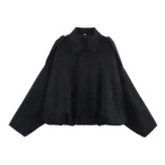 TFMLN Women Suede Bomber Jacket Spring New Fashion Long Sleeve Zipper Oversize Solid Bomber Coat Chic Lady 2025 Streetwear - Image 10