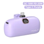 KUULAA Mini Power Bank 5000mAh PowerBank Fast Charging Portable Charger For iPhone 17 16 14 Xiaomi Samsung poco External Battery - Image 8