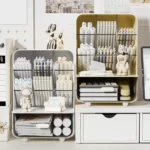 Students' Large-capacity Oblique Pen Holder Desk Stationery Storage Box School Office Desk Sundry Storage Rack Desk Storage Box - Image 2