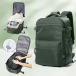 Vacuum Backpack Travel Bag for Men Large Capacity Backpack Business Laptop Backpack Women Men Expandable Backpack School Bag - Image 14