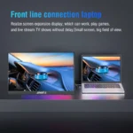 Anmite 16-Inch Portable Touch Monitor Non-touch optional 1200P HDR 16:10 For XBox PS4 / 5 Switch Cell Phone PC Loptop Extension - Image 5