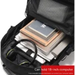 50L 80L Large Travel Backpack Men Separate Shoe Compartment Business Bag Outdoor Sports Waterproof Man Black Storage Backpacks - Image 5
