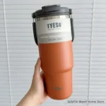 Tyeso Tumbler Coffee Cup Stainless Steel Vacuum Thermal Insulated Mug Large Capacity Double Drink Car Water Bottle Travel Mug - Image 10